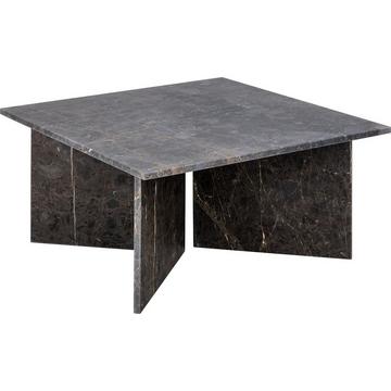 Tavolino Venus marmo marrone 90