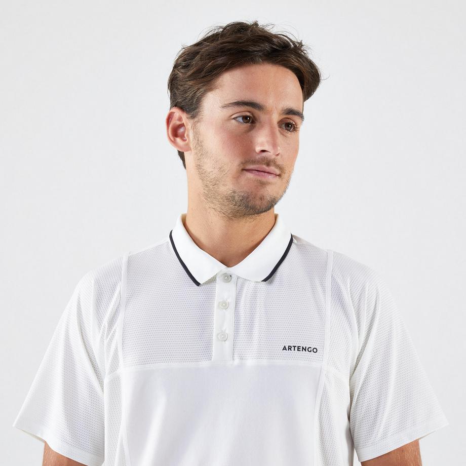 ARTENGO  Polo tennis uomo maniche corte Dry 