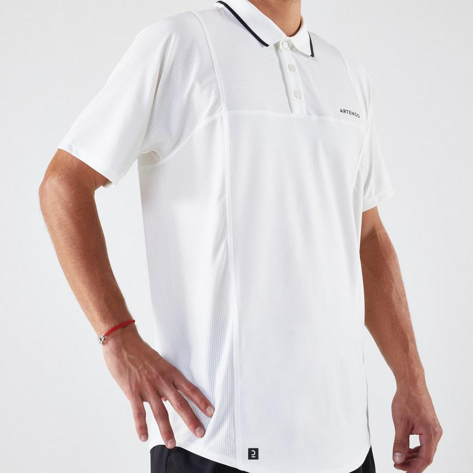ARTENGO  Polo tennis uomo maniche corte Dry 