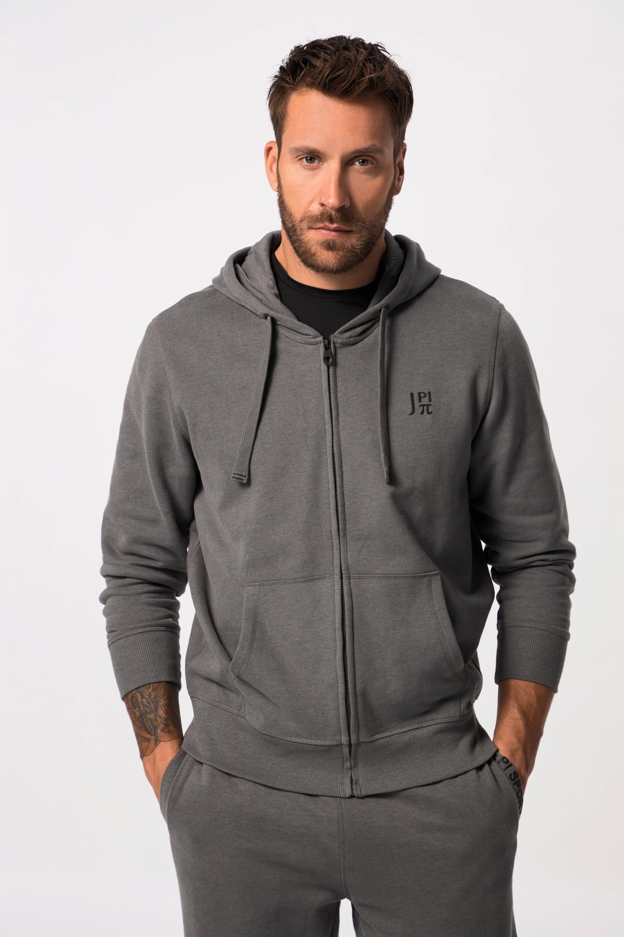 JP1880  Hoodie-Jacke, Fitness, Sweat, Kapuze, Prints 