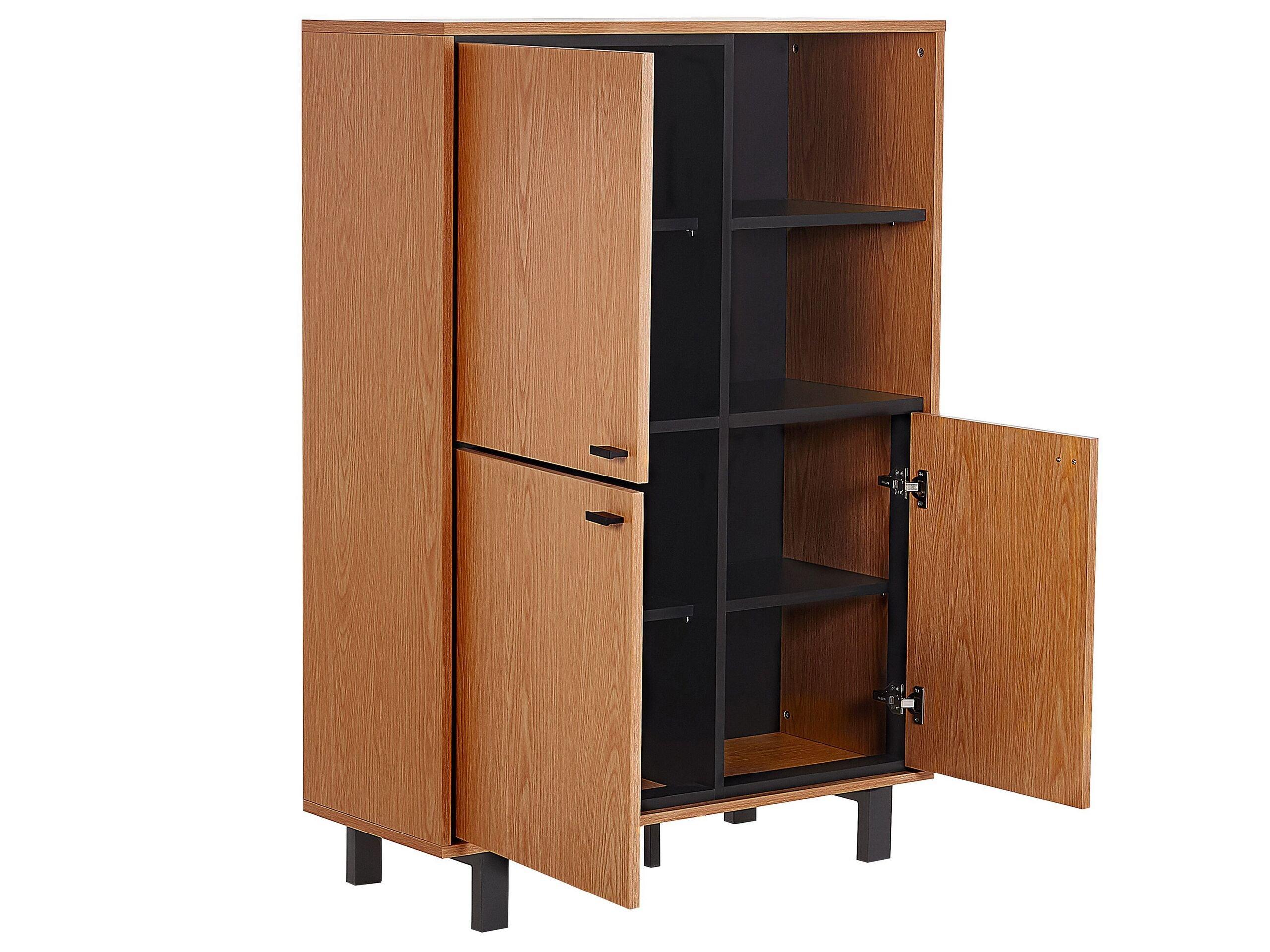 Beliani Sideboard aus Faserplatte Retro PARAMOUNT  