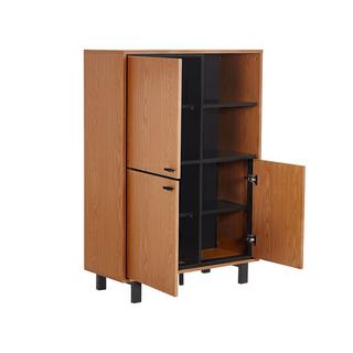 Beliani Sideboard aus Faserplatte Retro PARAMOUNT  