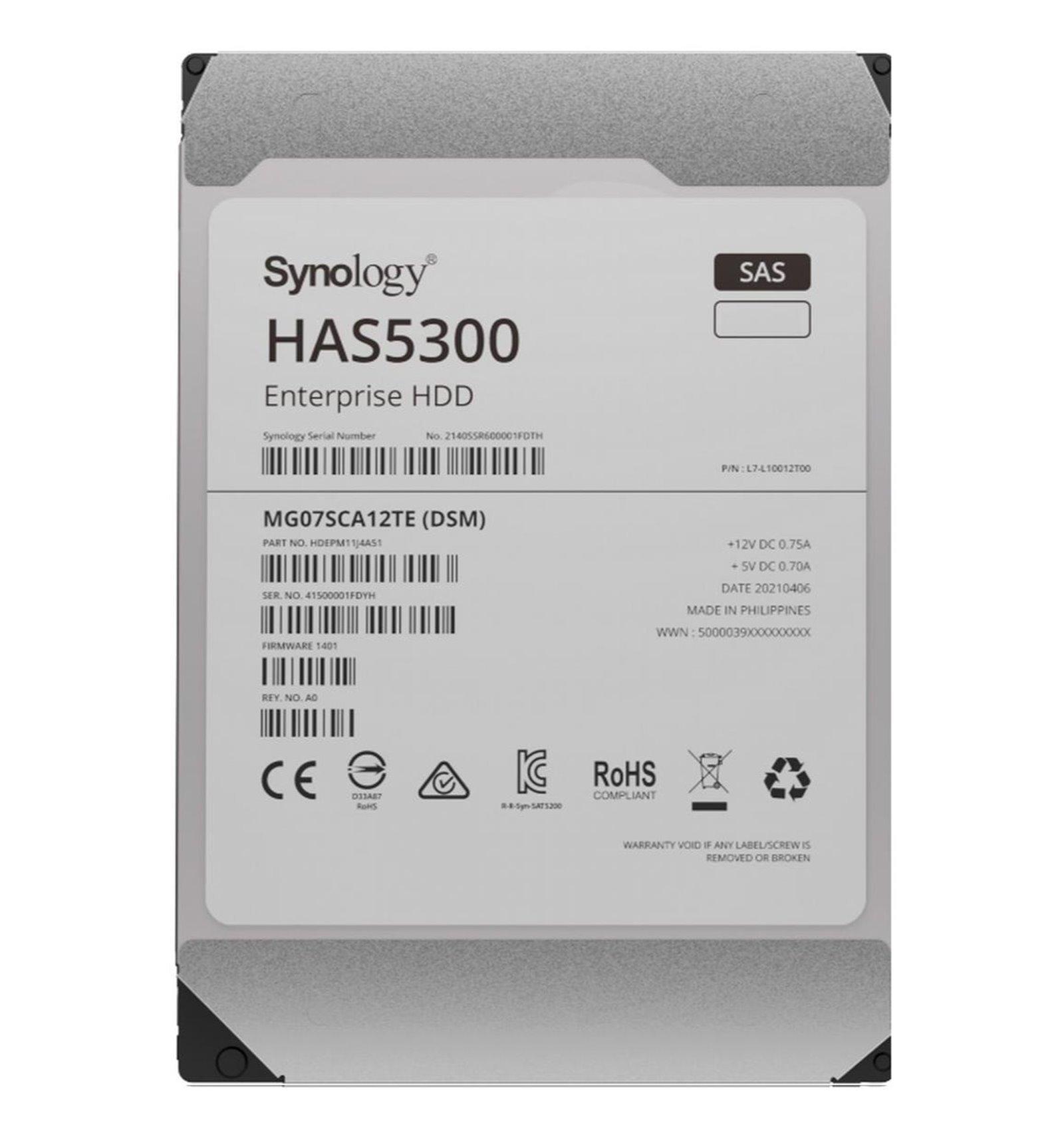 Synology  HAS5300-8T (8 TB, 3.5") 