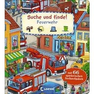 Suche und finde! - Feuerwehr Krause, Joachim (Illustrationen) Gebundene Ausgabe 