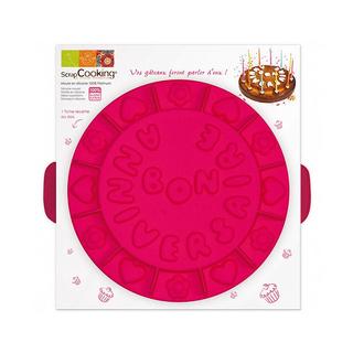 ScrapCooking  Silikon-Backform Bon Anniversaire 