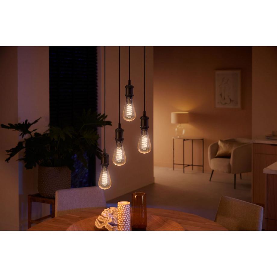 PHILIPS Hue White Ambiance Filament E27 ST72 Edison  