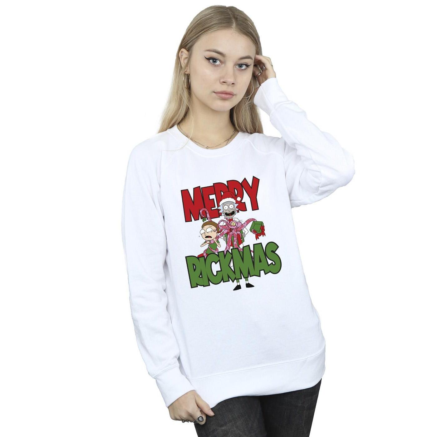 Rick And Morty  Merry Rickmas Sweatshirt 