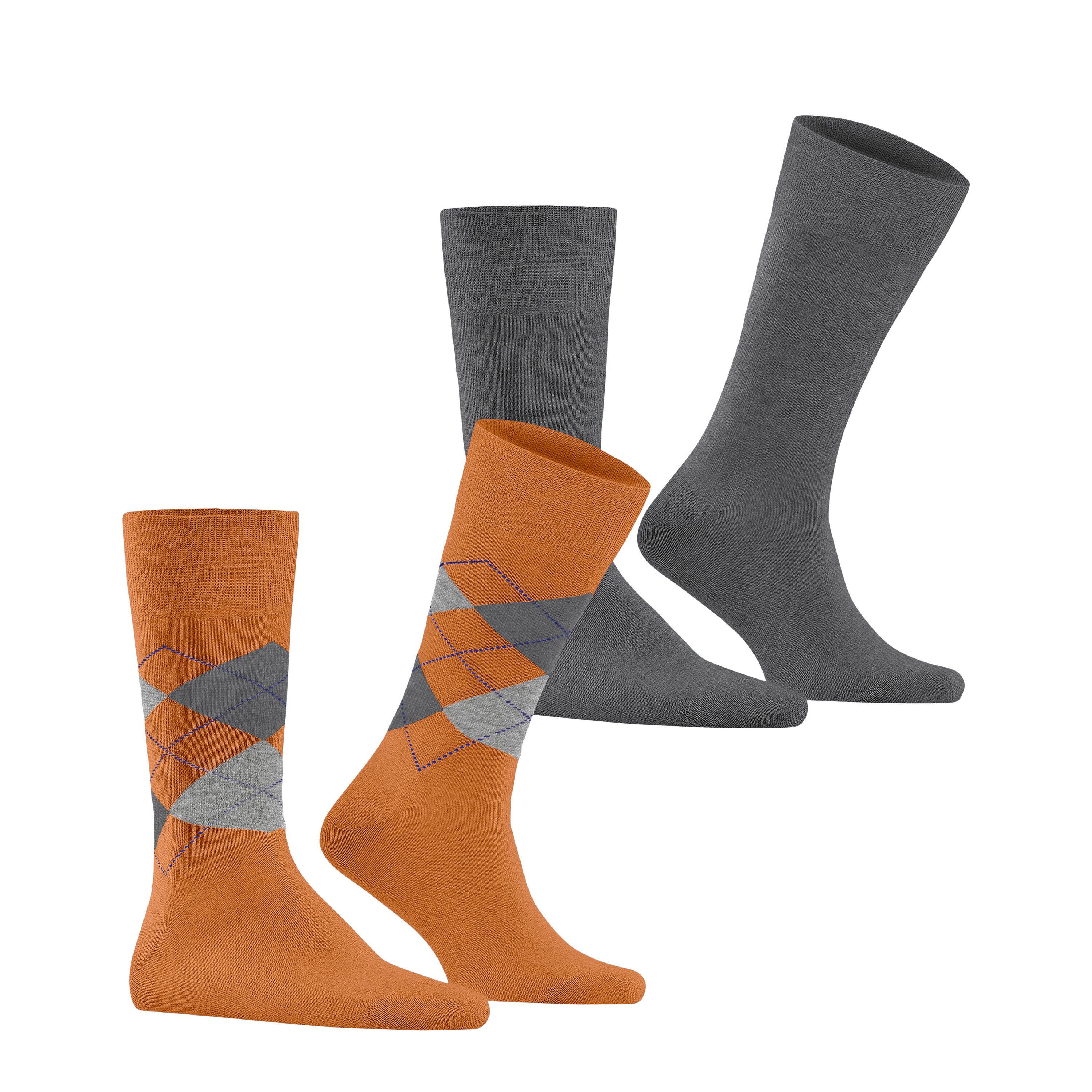 Burlington  chaussettes everyday argyle mix (x2) 