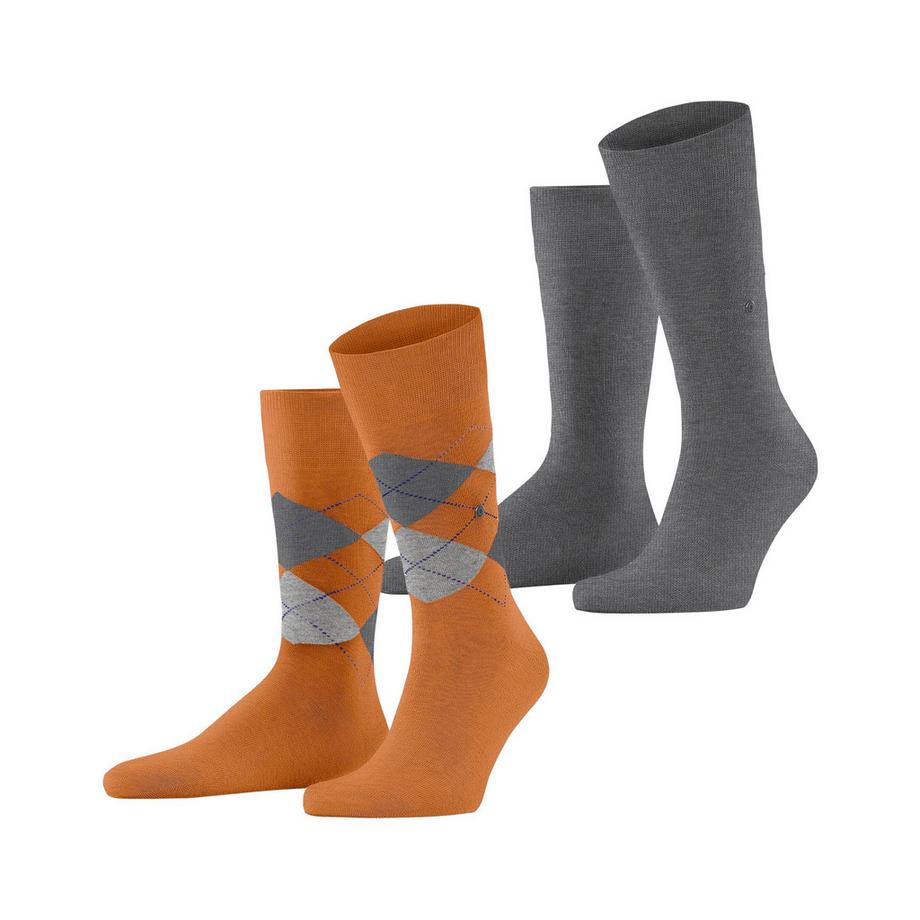Burlington Everyday Argyle Mix Calzini Confezione da 2  