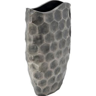 KARE Design Deko Vase Sacramento Comb silber Antik 59  