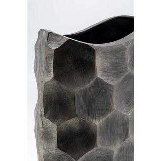 KARE Design Deko Vase Sacramento Comb silber Antik 59  