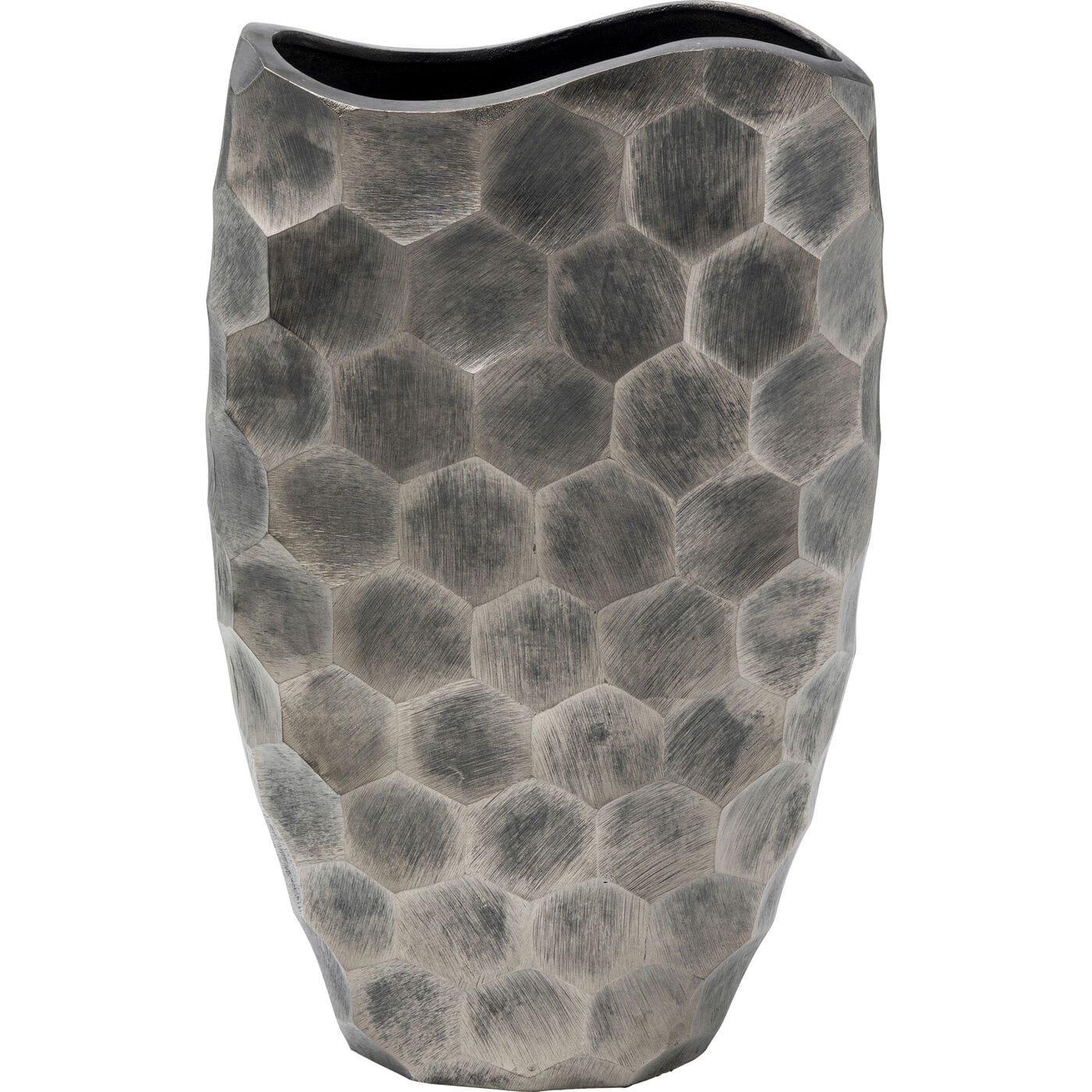 Image of Deko Vase Sacramento Comb silber Antik 59 Deko Vase Sacramento Comb silber Antik 59
