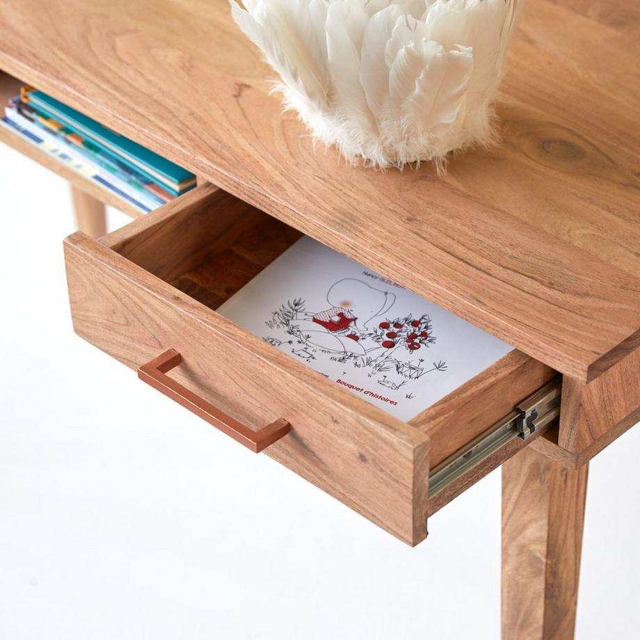 Tikamoon Bureau enfant en acacia massif Oslo  