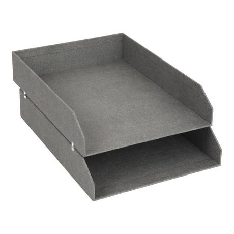 Bigso Box of Sweden Bigso HAKAN Porte-documents Set 2 pcs - Gris Canvas  