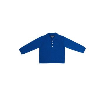 Pull polo en chachemire