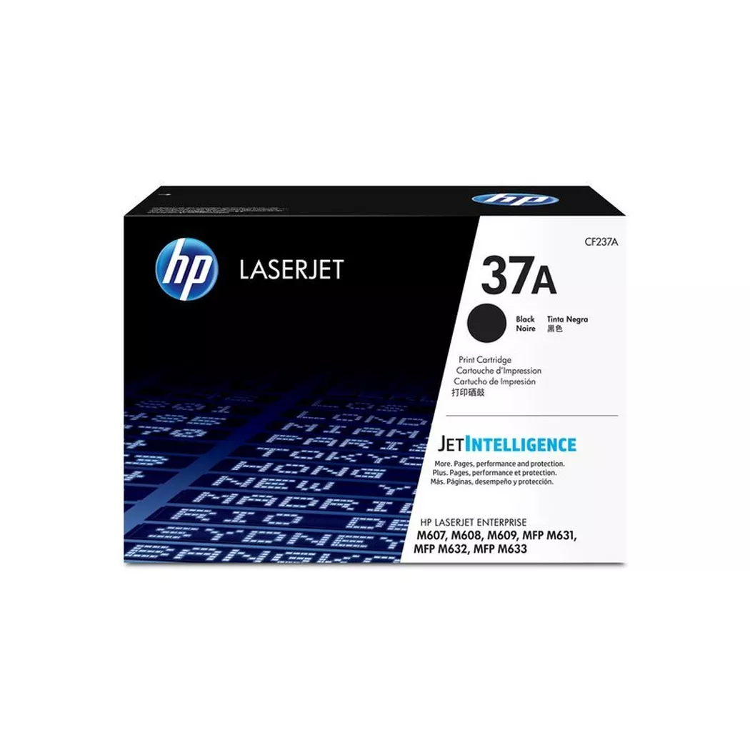 Hewlett-Packard – HP Toner-Modul 37A schwarz CF237A LJ Enterprise M607 11’000 S., One Size