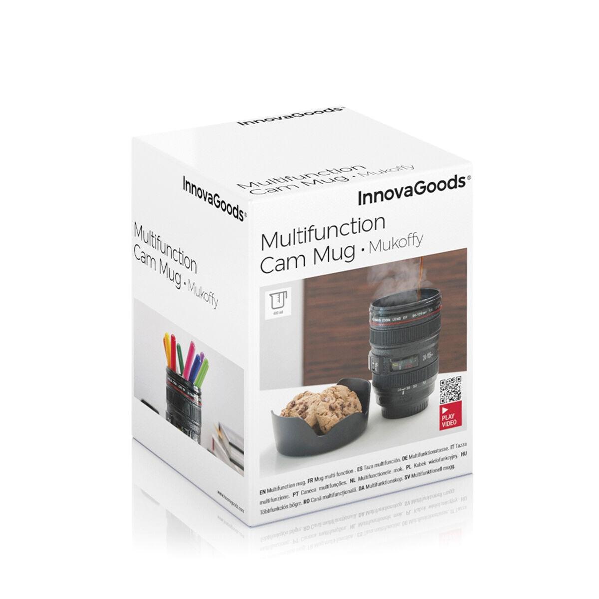 InnovaGoods Tazza Multifunzione con Coperchio Mukoffy InnovaGoods  