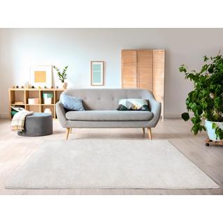 Vente-unique  Tappeto Shaggy a pelo lungo 160 x 230 cm Bianco - MILINIO 