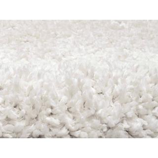 Vente-unique  Tappeto Shaggy a pelo lungo 160 x 230 cm Bianco - MILINIO 