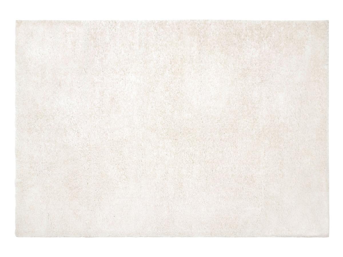 Vente-unique  Tappeto Shaggy a pelo lungo 160 x 230 cm Bianco - MILINIO 