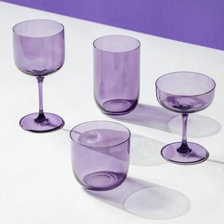 like. by Villeroy & Boch Bicchiere d'acqua, Set 2pz Like Lavender  