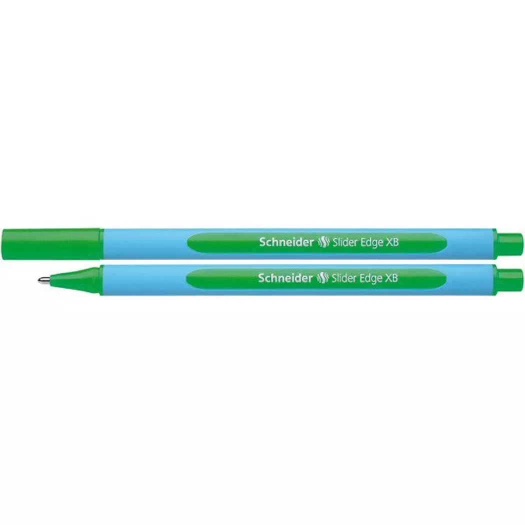 Schneider -  Kugelschr. Slider Edge 1.4mm, XB, Grün