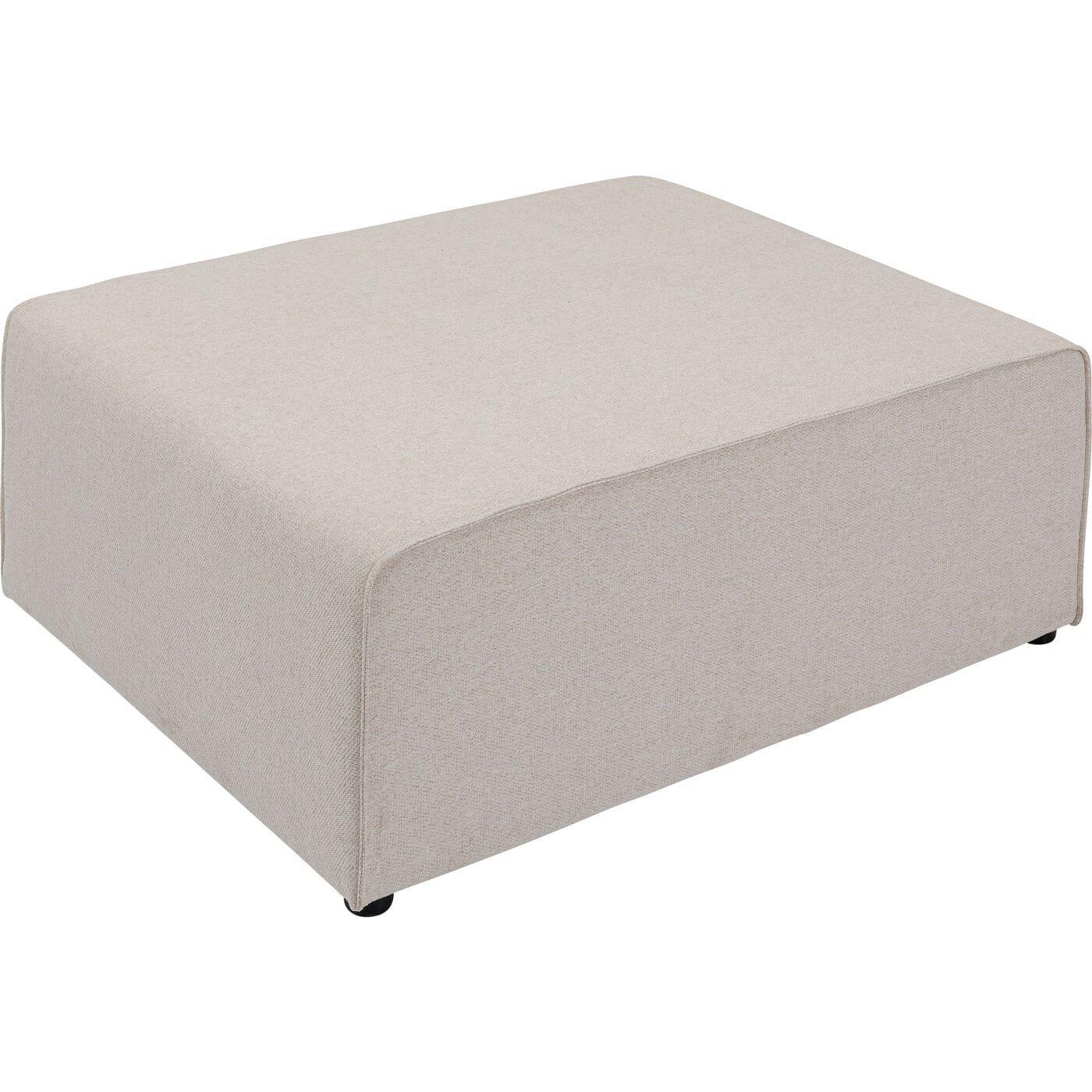 KARE Design Infinity Hocker Elements creme 80x100  