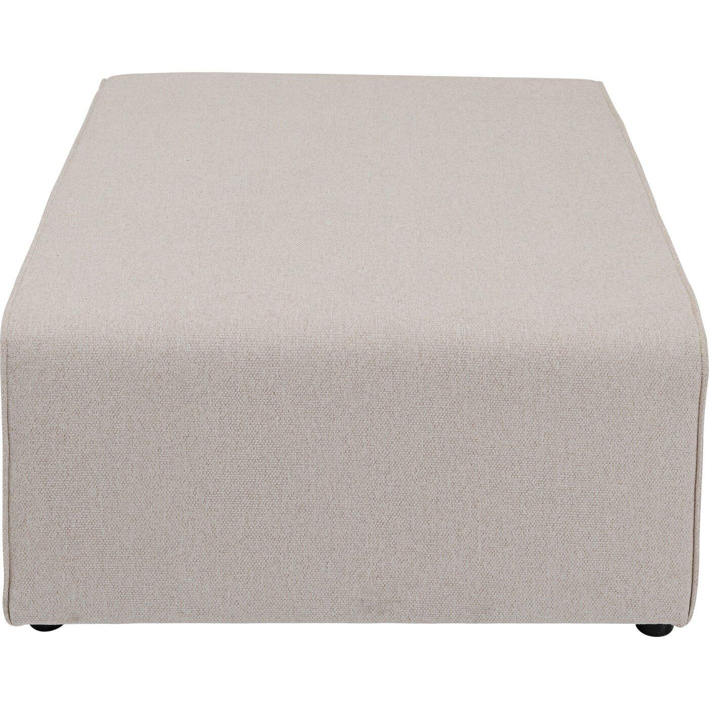 KARE Design Infinity Hocker Elements creme 80x100  