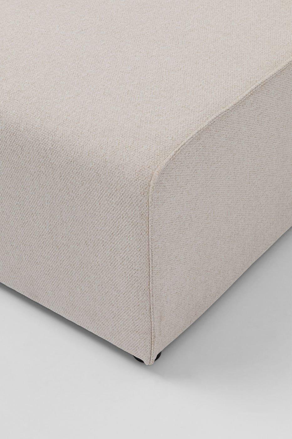 KARE Design Infinity Hocker Elements creme 80x100  