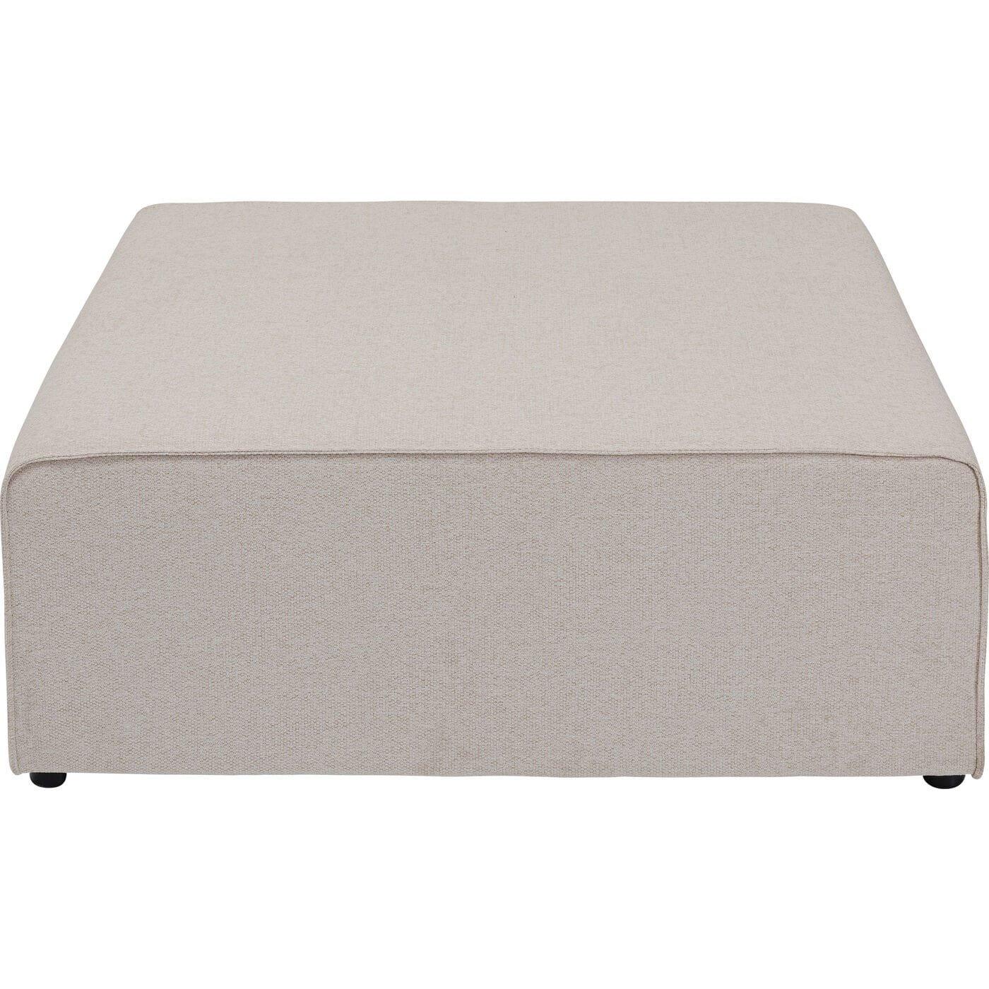 KARE Design Infinity Hocker Elements creme 80x100  