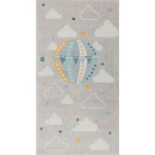 LIVABLISS MONTY Tapis Enfant Montgolfière Nuages  