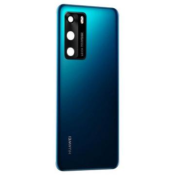 Cache Batterie Huawei P40 d'origine Bleu