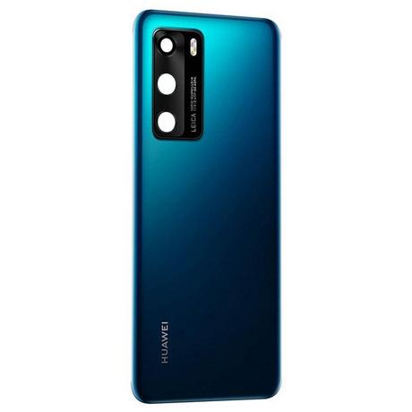 HUAWEI  Cache Batterie Huawei P40 d'origine Bleu 