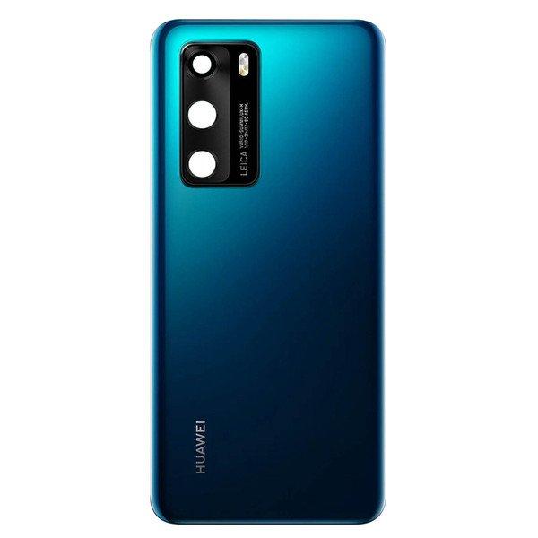 HUAWEI  Cache Batterie Huawei P40 d'origine Bleu 