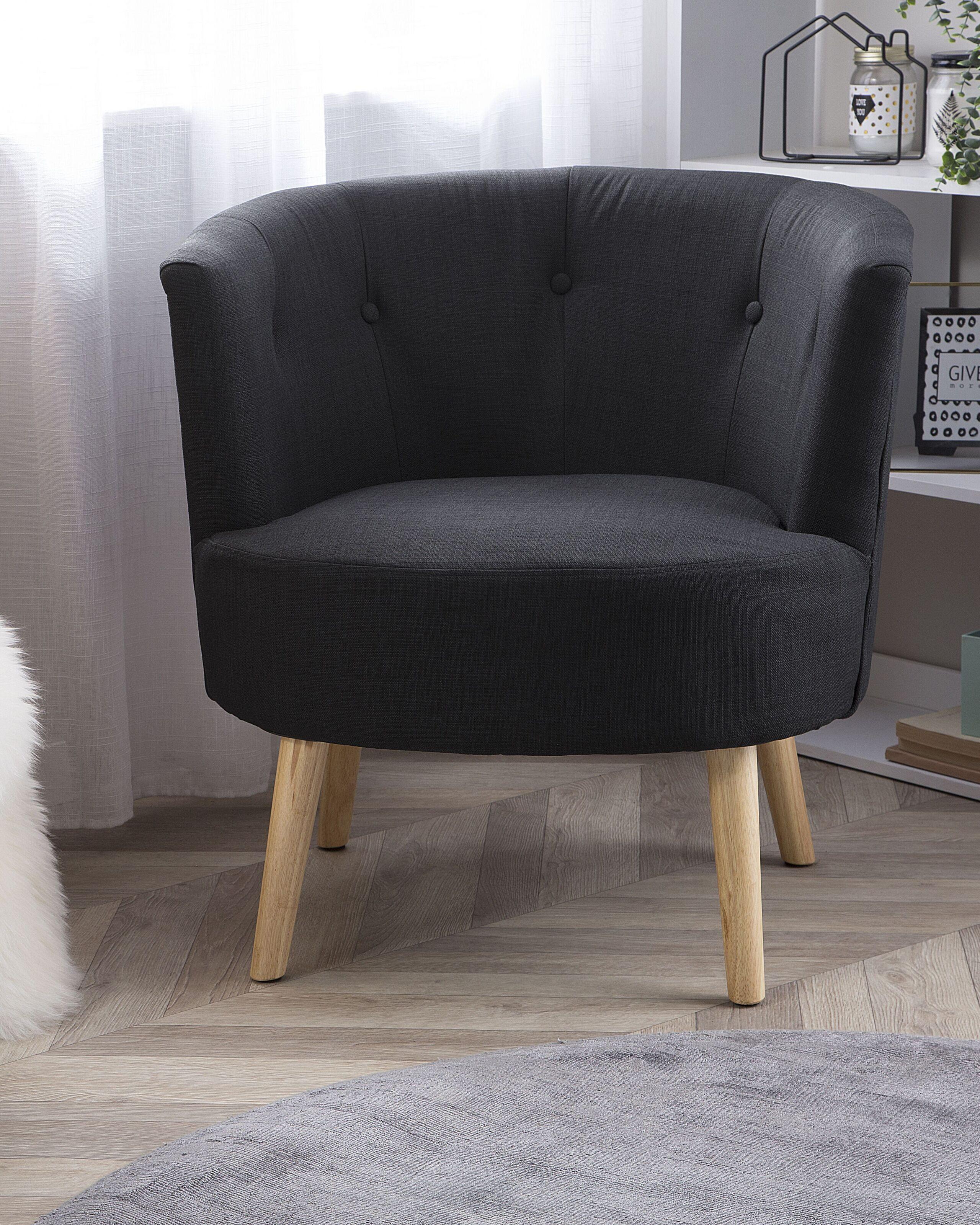 Beliani Fauteuil en Polyester Moderne ODENZEN  