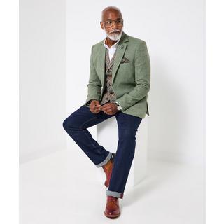 Joe Browns Fischgrät Blazer mit Kontrastfutter  