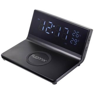 Sygonix  Ladestation Alarm Clock with Wireless Charger 