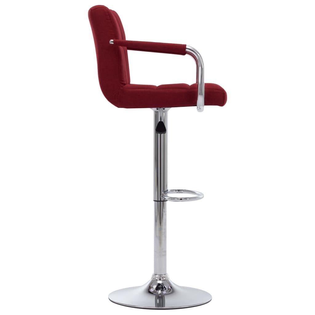 VidaXL Chaise de bar tissu  