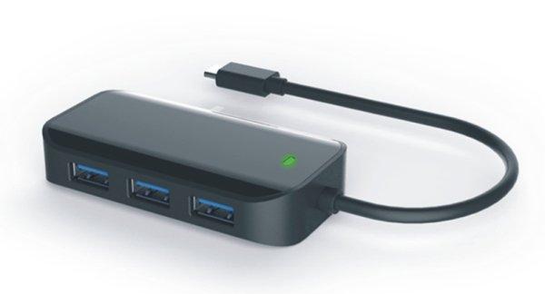 M-CAB  USB-C 3.1 HUB - 3xUSB-A, 1xUSB-C 