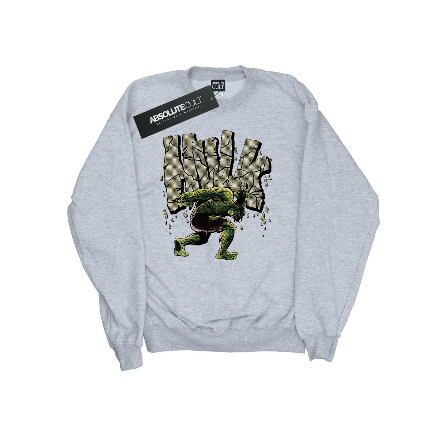 Image of Hulk Rock Sweatshirt Unisex Grau 116