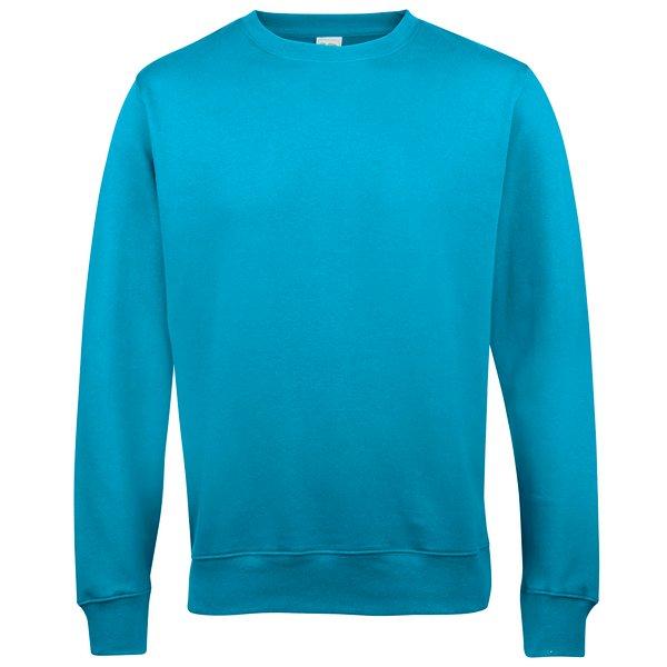 Image of Just Hoods Pullover Mit Rundhalsausschnitt Damen Blau XXL