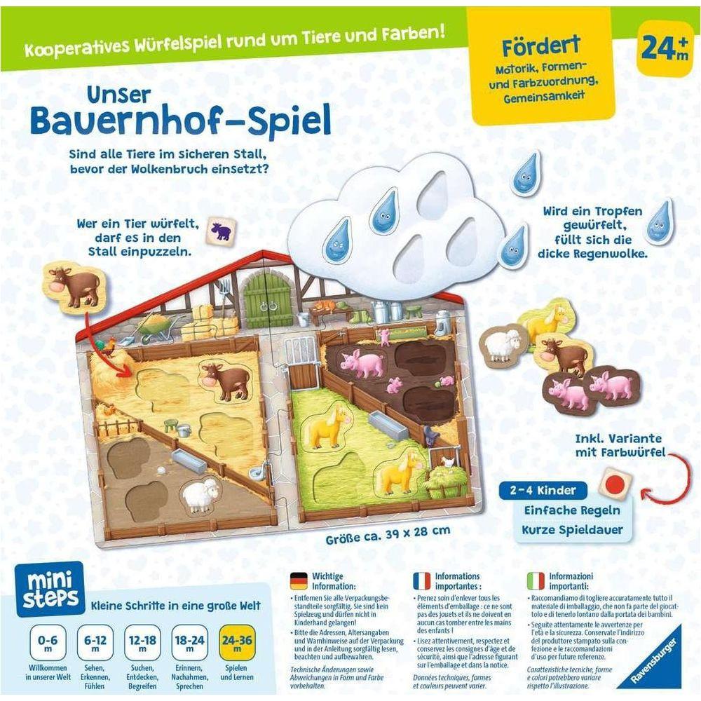 Ravensburger  ministeps Unser Bauernhof-Spiel 