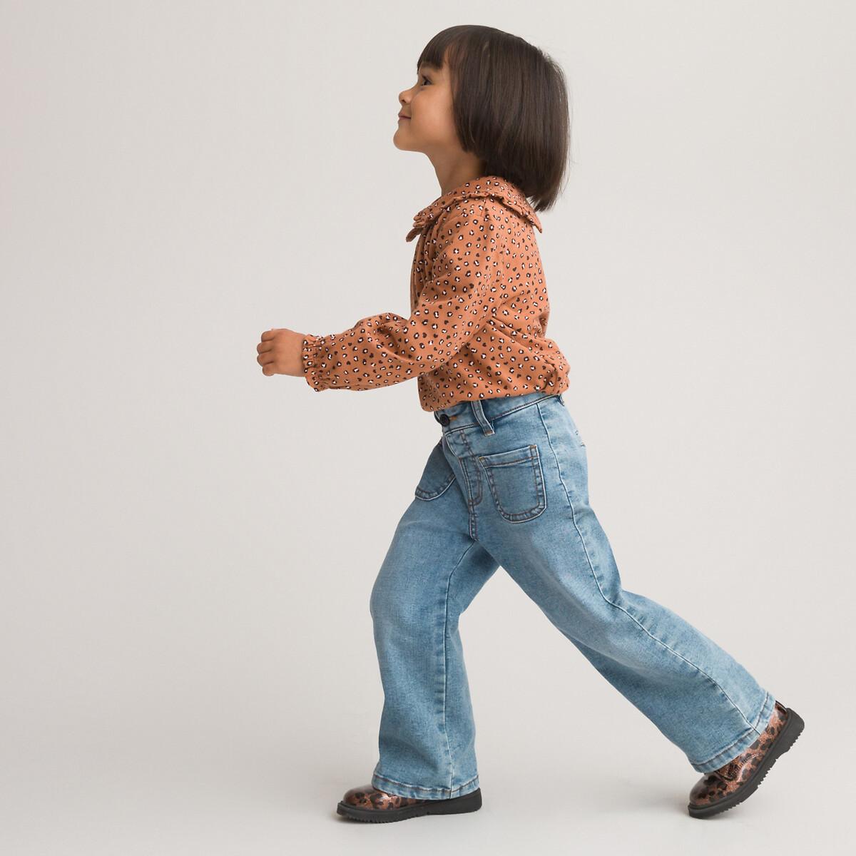 Image of Loose-fit-jeans Unisex Blau 3A