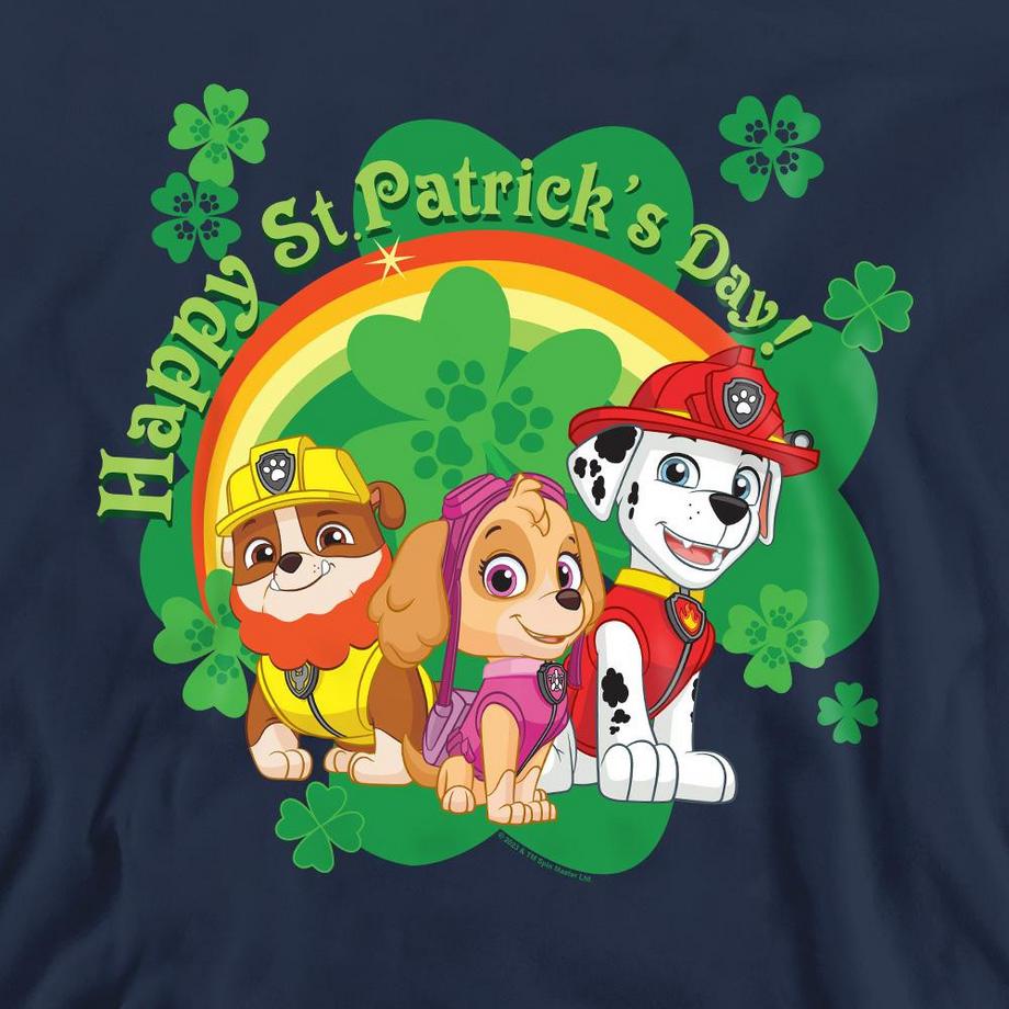 PAW PATROL St Patricks Day Grafik Sweatshirt  
