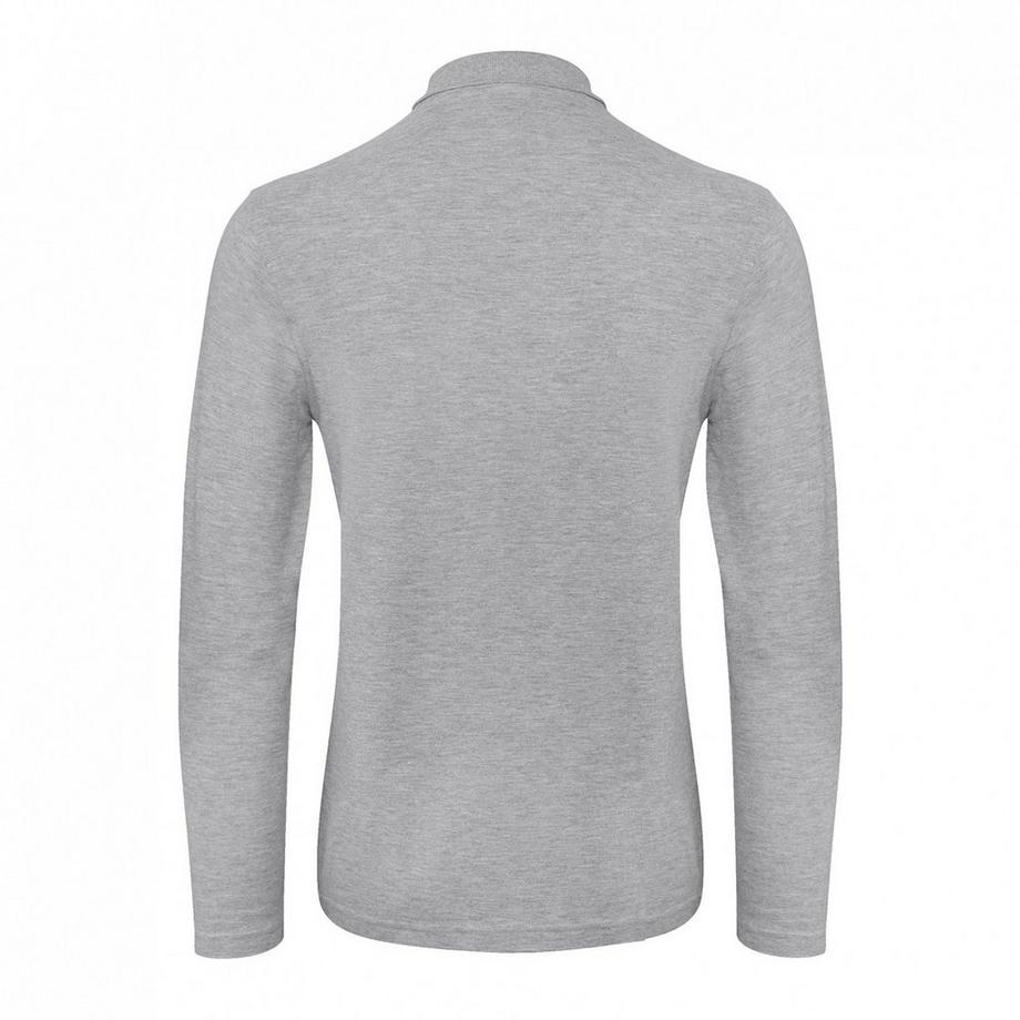 B and C ID.001 Langarm Polo 2er Pack  