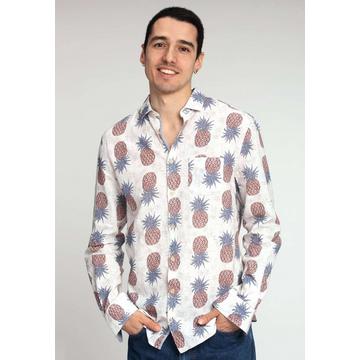 Hemden Shirt Pineapples Print