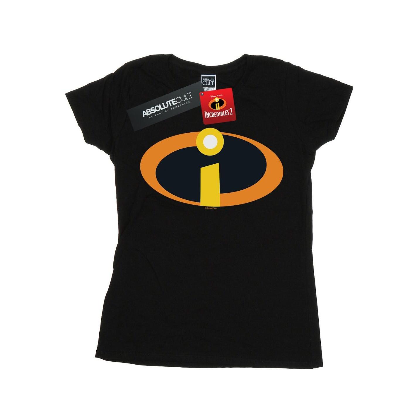 Image of The Incredibles Costume Logo Tshirt Damen Schwarz XL