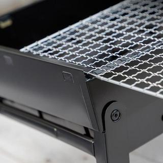 InnovaGoods  Barbecue de table pliant - Grill au charbon de bois 