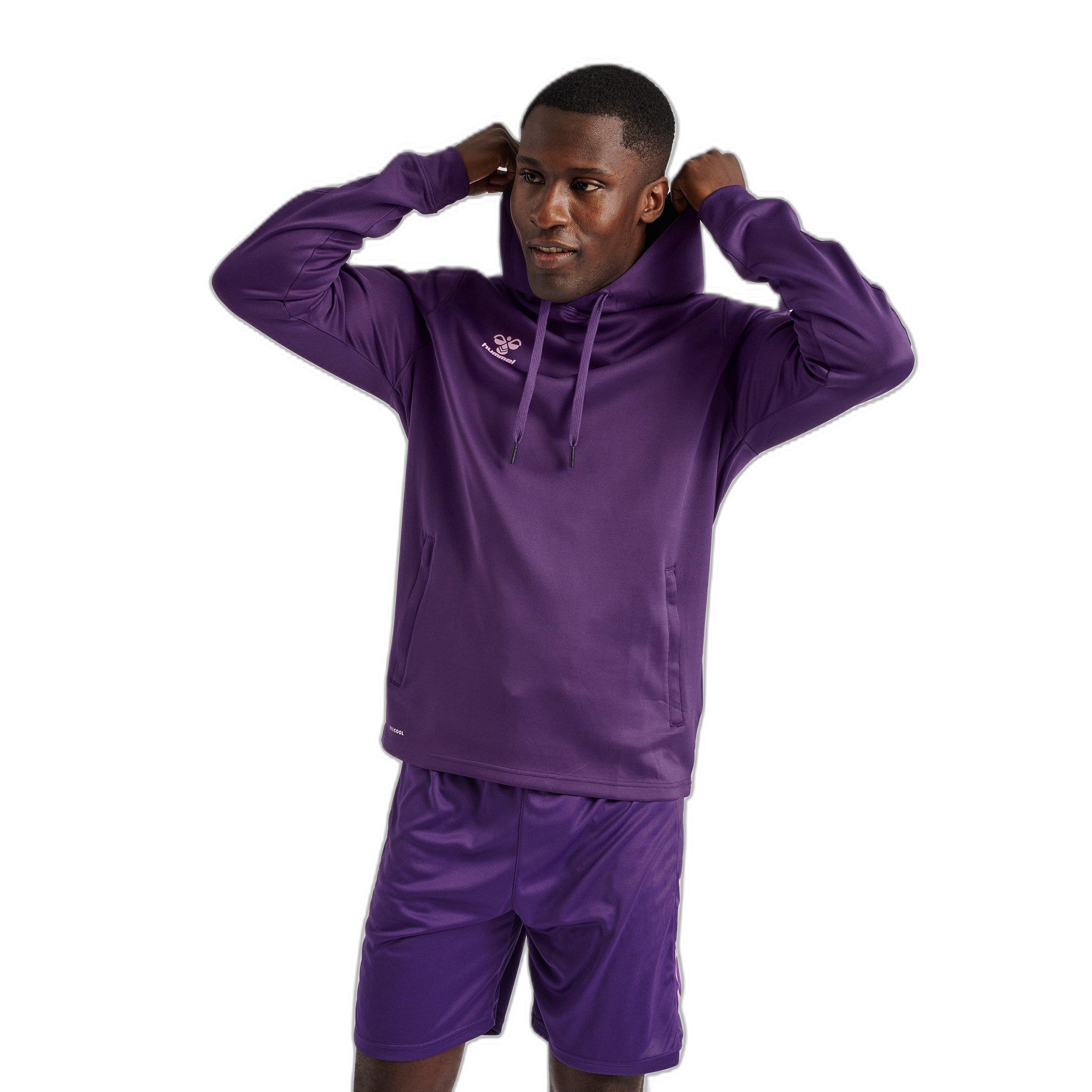 Hummel  polyeter-kapuzenpullover core xk 