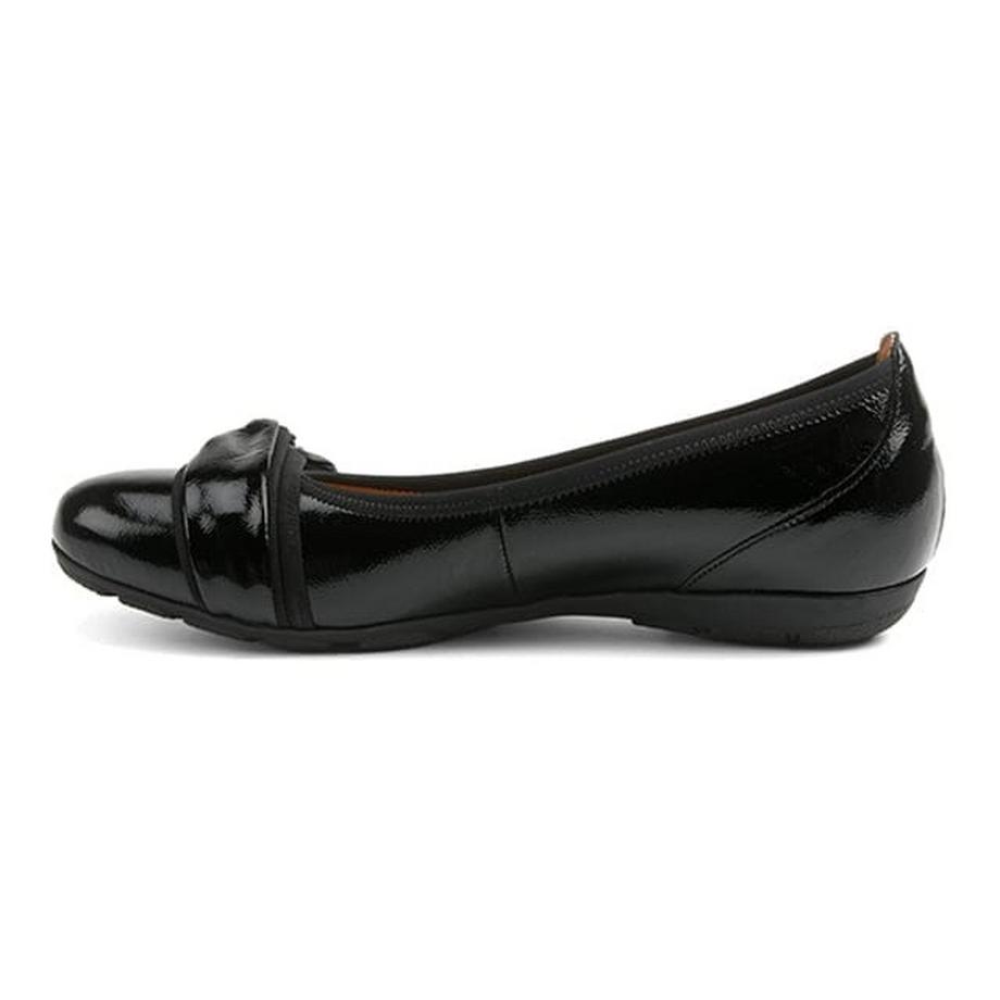 Gabor Ballerines en Cuir Verni avec Nœud Décoratif  